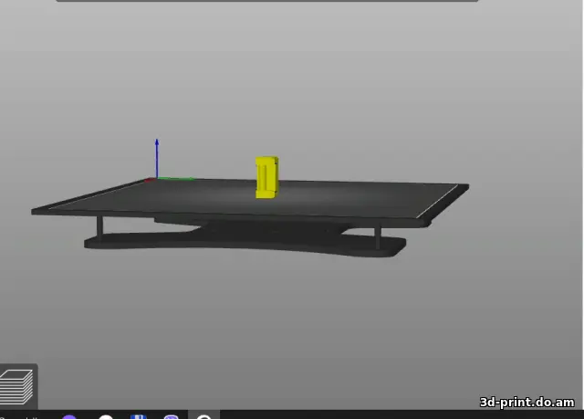 3D-модель "Сухарь ограничителя двери Нива Шевроле"