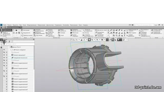 3D-модель "Втулка рычага переключения передач"