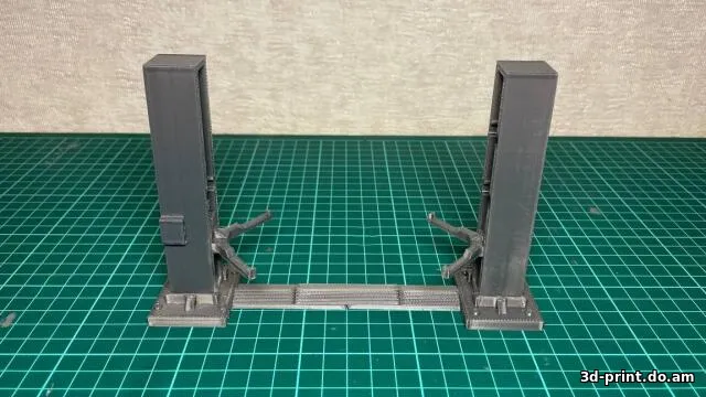 3D-модель "Подъемник для диорамы масштаб 1:18"