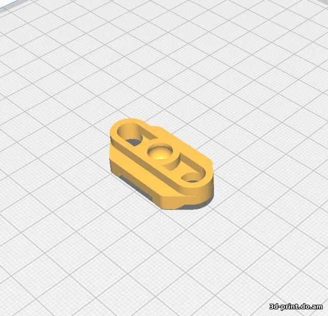 3D-модель "Держатель стекла стеклоподъемника Opel Astra G, Meriva A, Vectra B и Zafira A"