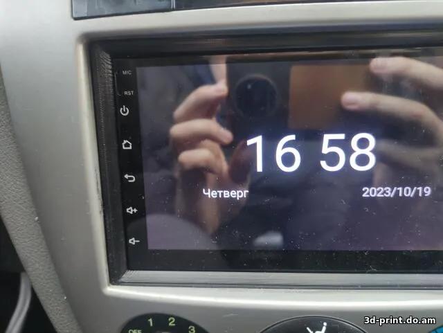 3D-модель "Рамка для магнитолы swat anb-7020 Lacetti sedan"