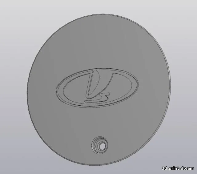 3D-модель "Заглушка литого диска ВАЗ(LADA)"