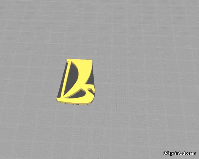 3D-модель "Логотип ладья ВАЗ"