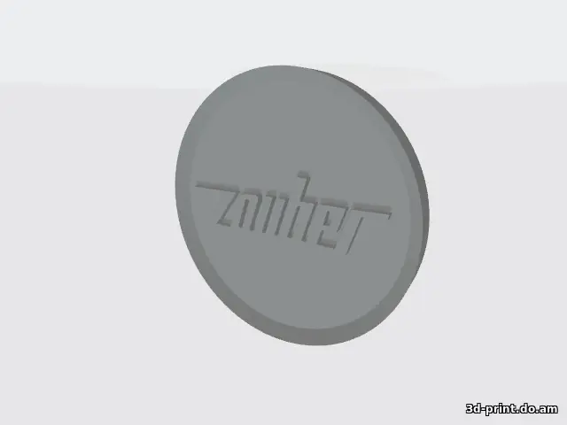 3D-модель "Колпачок диска zauber"