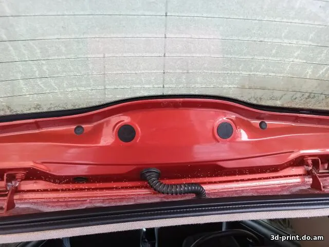 3D-модель "Заглушка дренажа багажника Nissan Note"