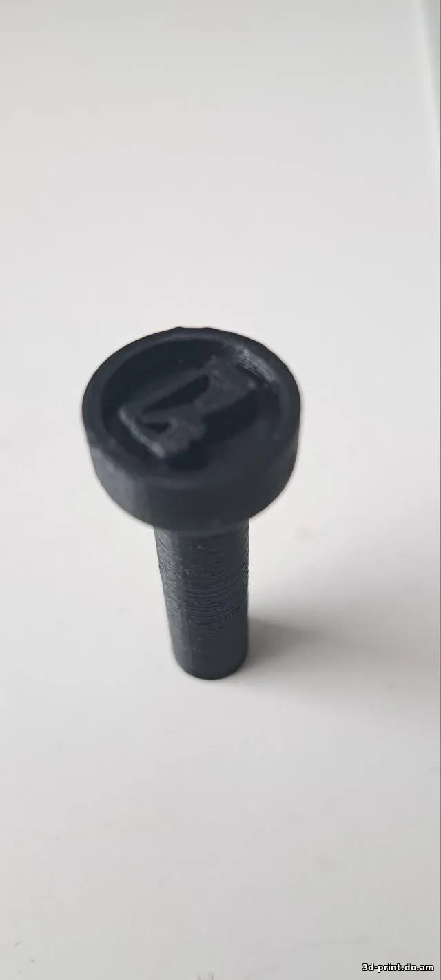 3D-модель "Кнопка ВАЗ-2108 замка двери внутрисалонная"