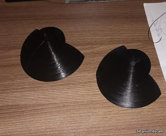 3D-модель "Накладки на дефлекторы обдува боковых стекол Chevrolet Cruze"