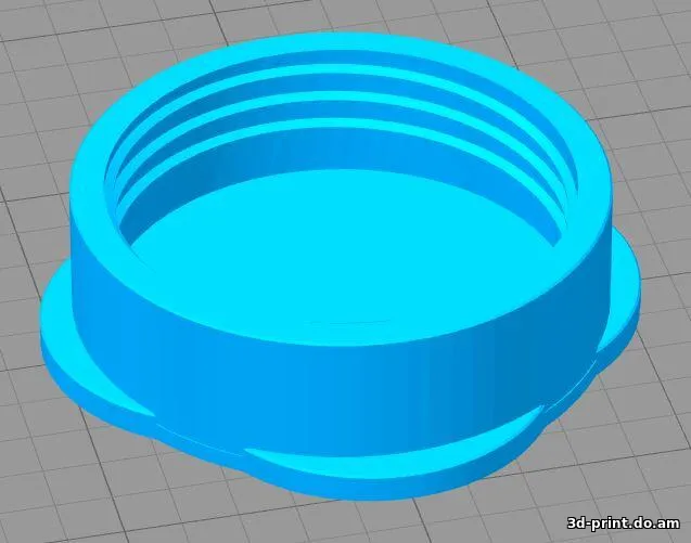 3D-модель "Крышка для евробаллона"