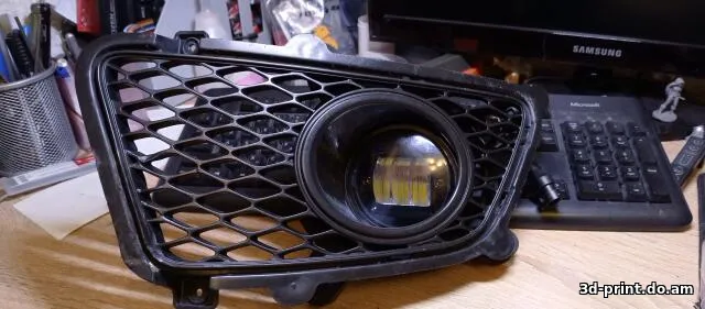 3D-модель "Туманки LED для KIA Sportage 2 рестайлинг" — STL модель для 3D-печати