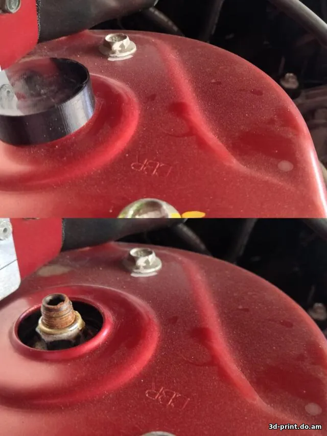 3D-модель "Заглушки и воронка Nissan Qashqai"