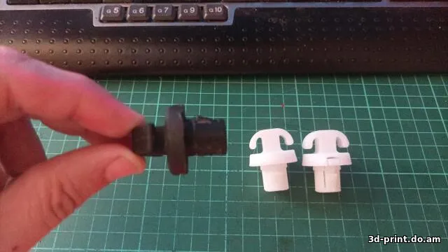 3D-модель "Крепеж пластика GREAT WALL HOVER H3"