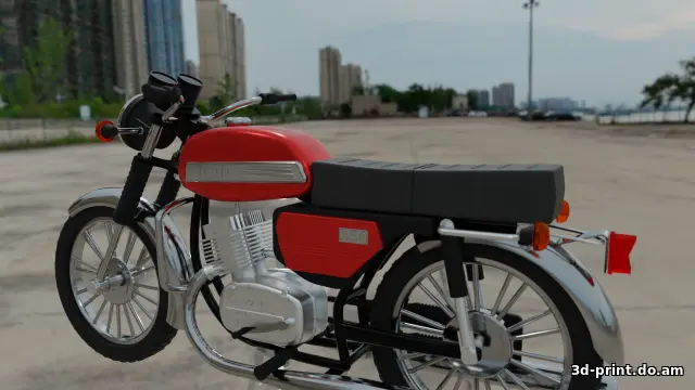3D-модель "Jawa350"