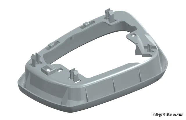 3D-модель "Рамка зеркала Skoda rapid"