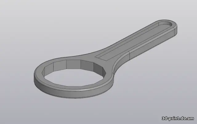 3D-модель "Ключ масляного фильтра WAG"