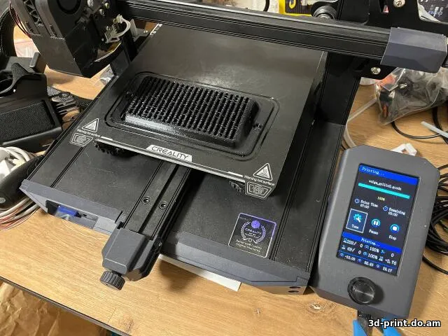 3D-модель "Решётка воздухозабороника газ 24 Волга"