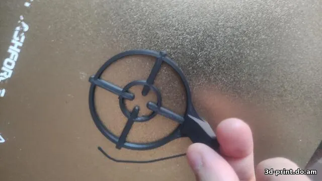 3D-модель "Прицел на капот"