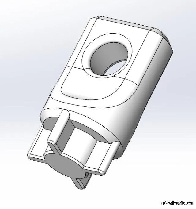 3D-модель "Ключ для пробок автомобильного аккумулятора"