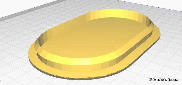 3D-модель "Заглушка локера Skoda Fabia 2"