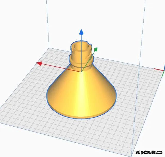 3D-модель "Маслозаливная воронка на Ford"