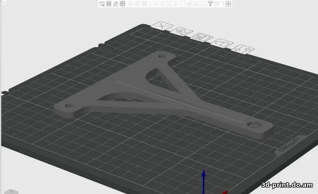 3D-модель "HAVAL адаптор для крепления госномера" — STL модель для 3D-печати