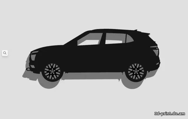 3D-модель "Брелок Hyundai creta 2 поколения" — STL модель для 3D-печати
