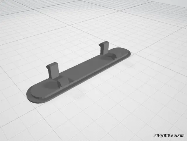 3D-модель "Заглушка двери Volkswagen Touareg 7L6867553A"