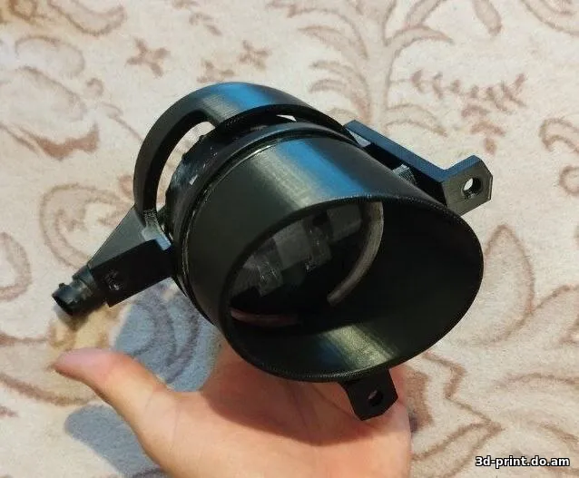3D-модель "Кронштейн противотуманных фар Hyundai Sonata EF (Tagaz) под LED ПТФ LADA Granta"