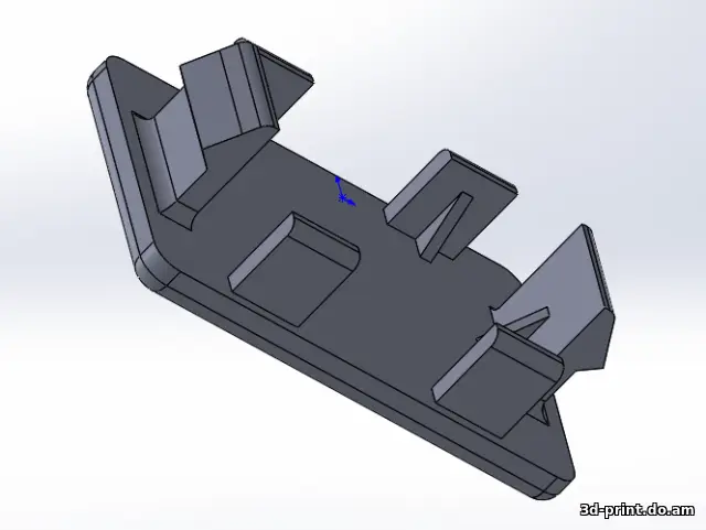 3D-модель "Заглушка панели Nissan"