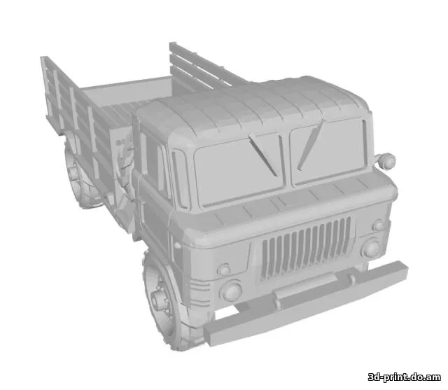 3D-модель "Грузовик ГАЗ-66"