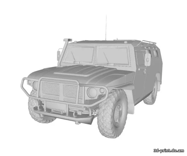 3D-модель "ВПК-233114 Тигр-М" — STL модель для 3D-печати