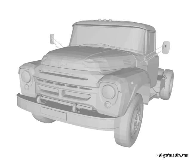 3D-модель "Гузовик ЗИЛ-130"