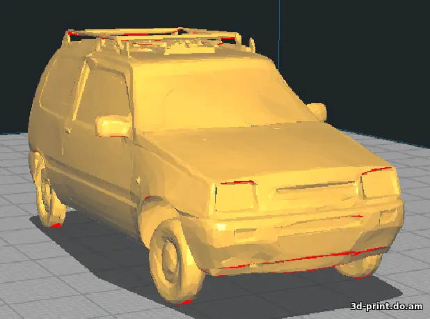 3D-модель "Автомобиль ВАЗ 1111"