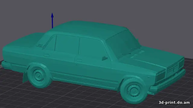3D-модель "Автомобиль ВАЗ 2107"
