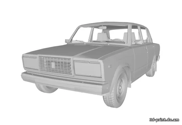 3D-модель "Автомобиль ВАЗ-2107"