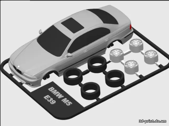 3D-модель "Автомобиль BMW M5 E39 kit"