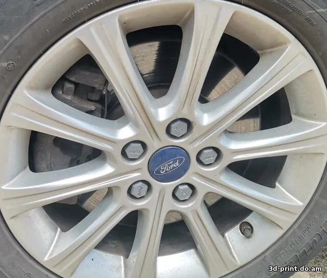 3D-модель "Колпачки на колесные гайки FORD 18 мм"