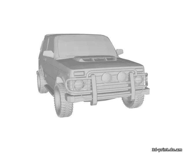 3D-модель "Автомобиль ВАЗ-2121"