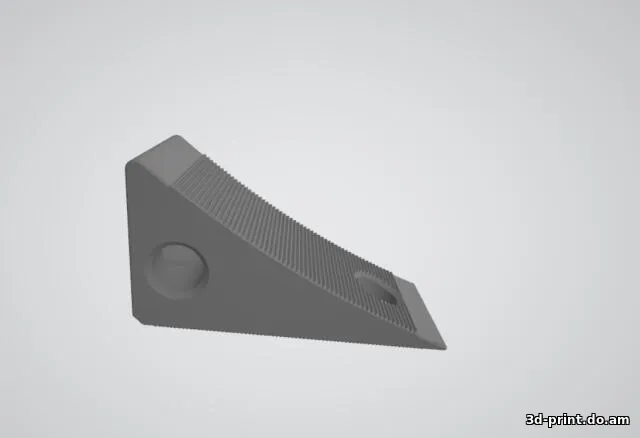 3D-модель "Упор противооткатный"