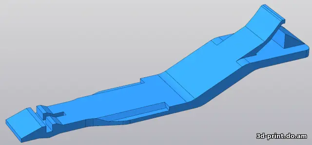 3D-модель "Ford Focus 2 Кронштейн фары"