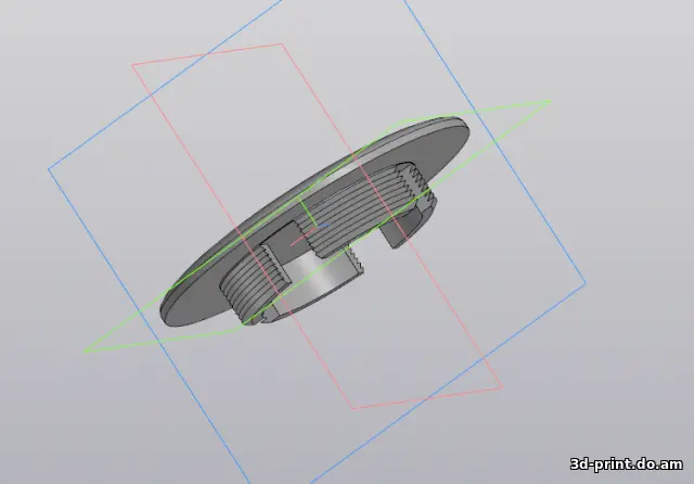 3D-модель "Крепление коврика Haval Jolion"