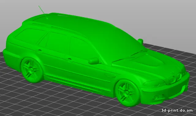 3D-модель "Автомобиль BMW 3 E46"