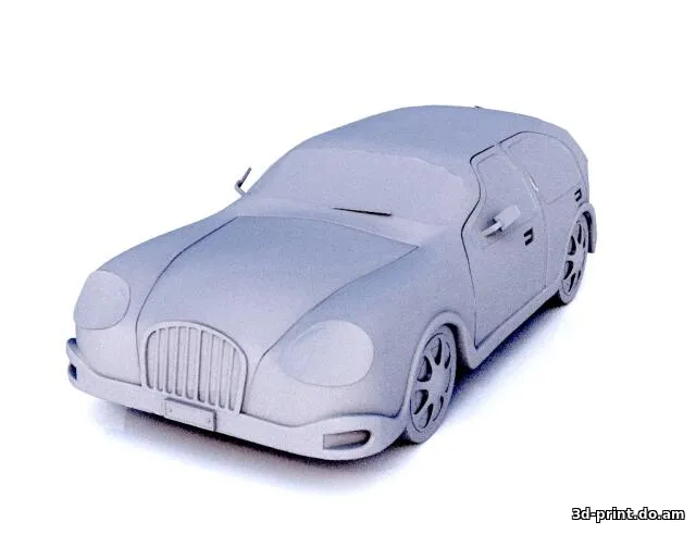 3D-модель "Автомобиль Москвич"