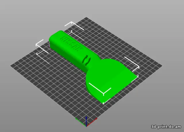3D-модель "Скребок nissan"