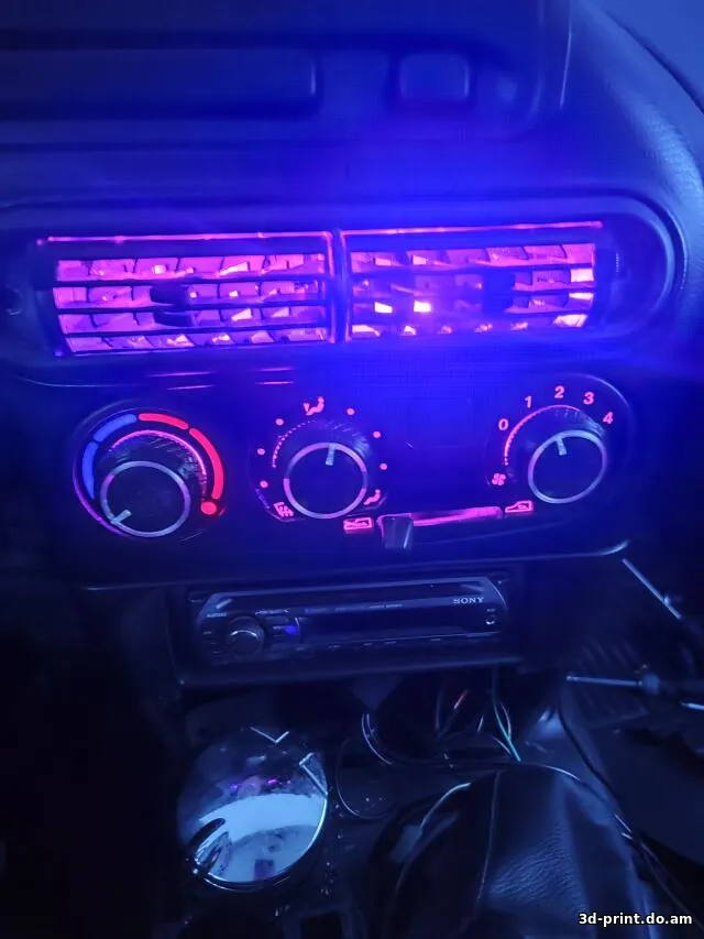 3D-модель "Для Chevrolet Niva, кнопки печки"