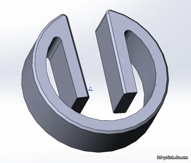 3D-модель "Кондуктор для соосной установки патрубков и впускных коллекторов. gy6" — STL модель для 3D-печати