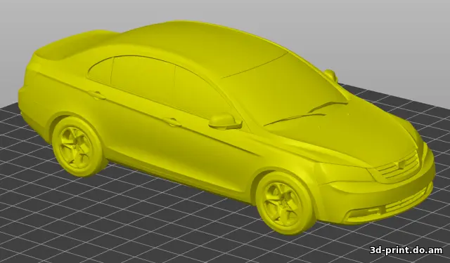 3D-модель "Автомобиль Geely Emgrand EC7"