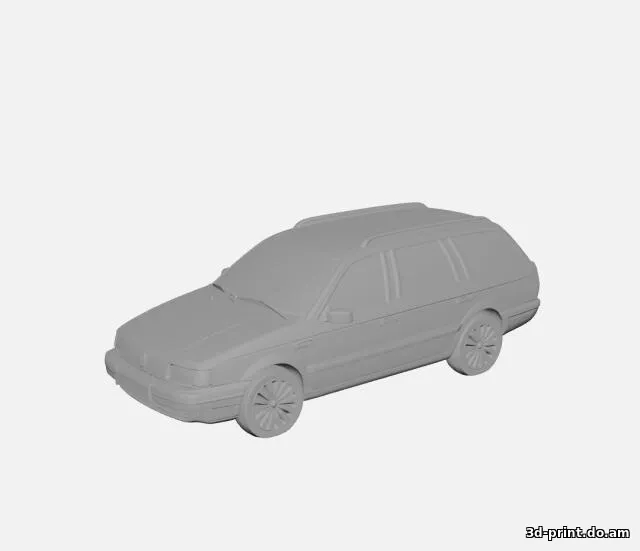 3D-модель "Автомобиль Volkswagen Passat B3" — STL модель для 3D-печати