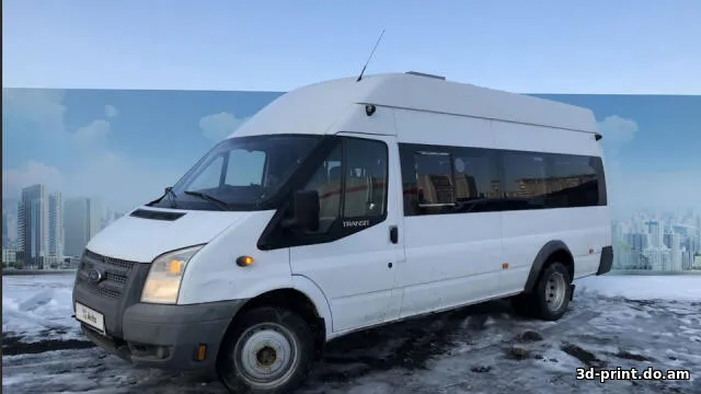 3D-модель "Автомобиль ford transit 7g"