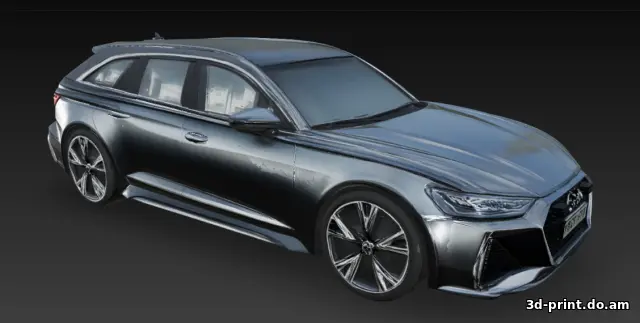 3D-модель "Автомобиль Audi RS6"