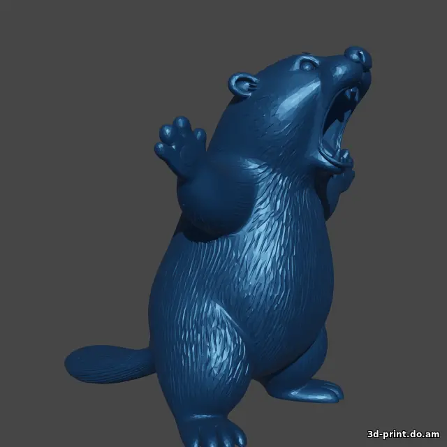 3D-модель "Бобр курва" — STL модель для 3D-печати
